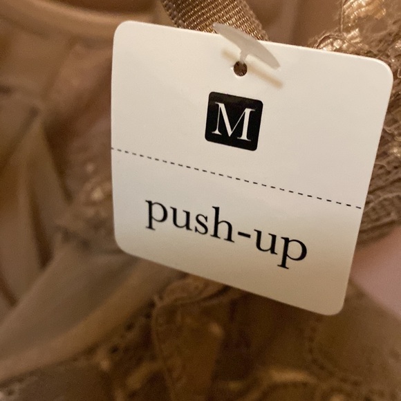 Rene rofe lingerie bodysuit push-up medium tan color - Picture 8 of 9